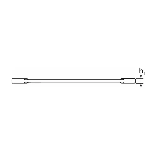 Stahlwille Kettős csillagkulcs, egyenes 8X10 mm