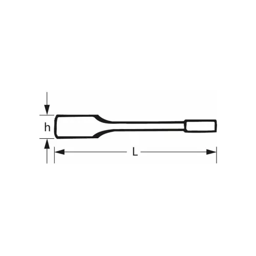 Stahlwille Csillag ütőkulcs, egyenes 41 mm