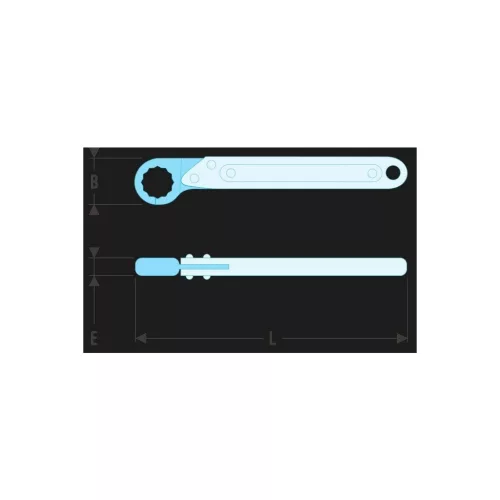 Facom Racsnis csillagkulcs 13 mm