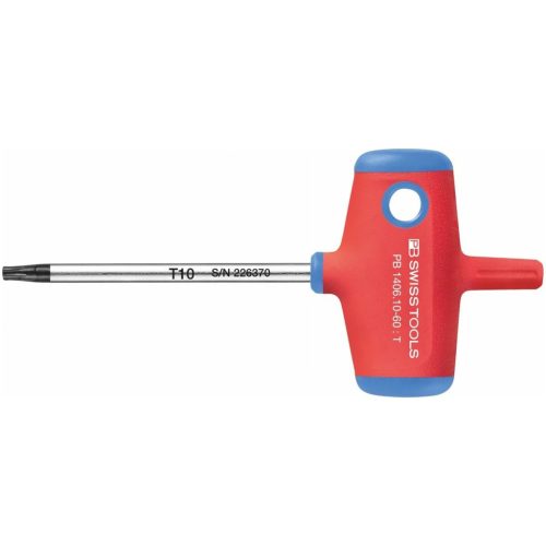 Csavarhúzó Torx®-hoz, keresztmarkolattal  TX10