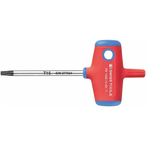 Csavarhúzó Torx®-hoz, keresztmarkolattal  TX15