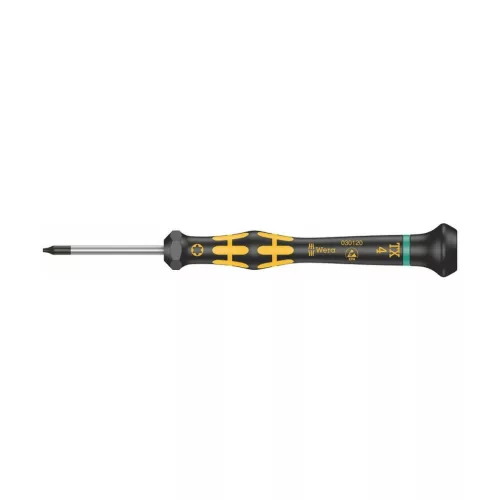 Wera Elektronikai csavarhúzó Torx-hoz Kraftform mikro, ESD TX4
