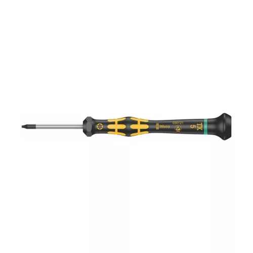 Wera Elektronikai csavarhúzó Torx-hoz Kraftform mikro, ESD TX5