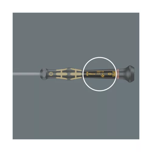 Wera Elektronikai csavarhúzó Torx-hoz Kraftform mikro, ESD TX6