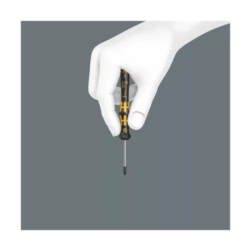 Wera Elektronikai csavarhúzó Torx-hoz Kraftform mikro, ESD TX6