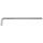 PB Swiss Tools Hajlított hatszögkulcs, hosszú krómozott 2,5 mm