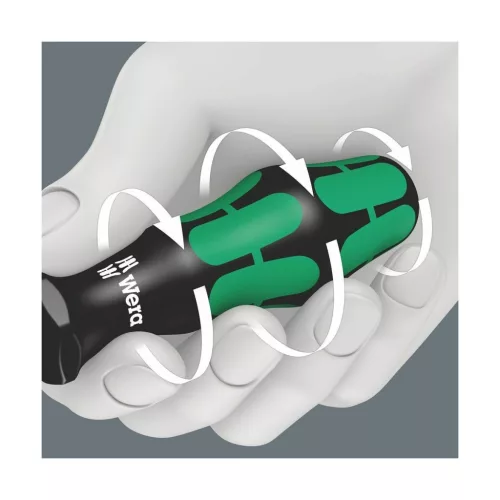 Wera Gömbvégű hatszög csavarhúzó, Kraftform nyéllel 10 mm