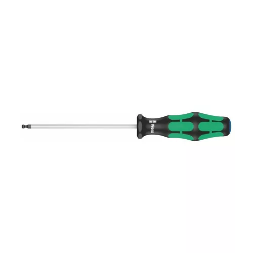 Wera Gömbvégű hatszög csavarhúzó, Kraftform nyéllel 3 mm