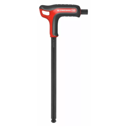 Facom Hatszög csavarhúzó, keresztmarkolattal És gömbvégű fej 10 mm