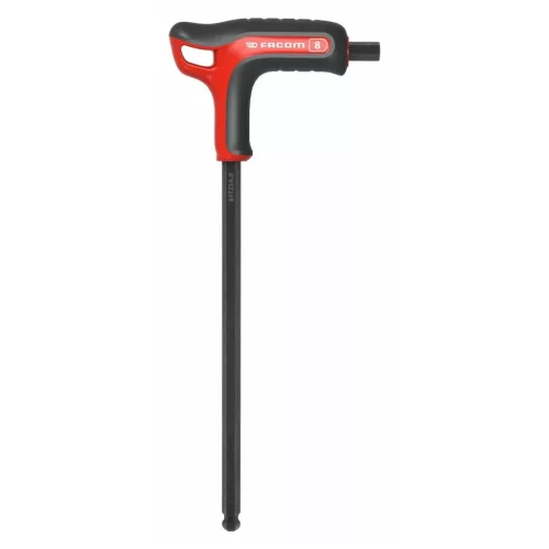 Facom Hatszög csavarhúzó, keresztmarkolattal És gömbvégű fej 8 mm