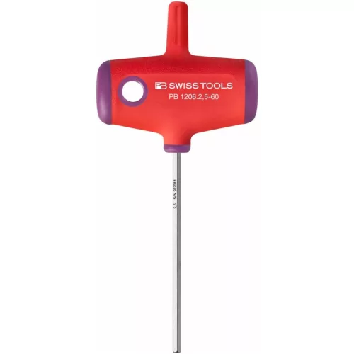 PB Swiss Tools Hatszög csavarhúzó, keresztmarkolattal 2,5 mm
