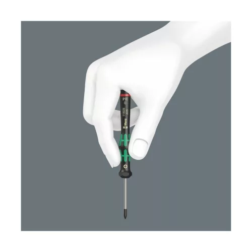 Wera Elektronikai hatszög csavarhúzó Kraftform Micro 2 mm