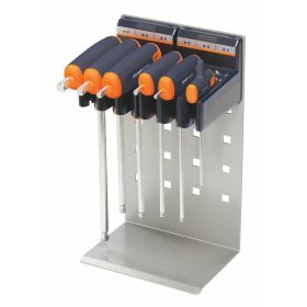   Hatszög csavarhúzó készlet gömbvégű fejjel, krómozott 6