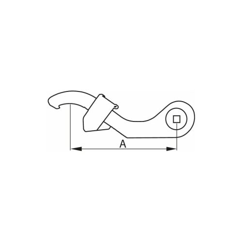 Amf Állítható körmöskulcs nyomatékkulcshoz bütyökkel 95-165 mm