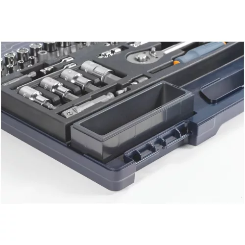 Dugókulcs készlet 1/4, 1/2 col négyszög 65 darabos SD