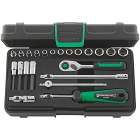   Dugókulcs készlet QuickRelease, 1/4 col négyszög 22 darabos