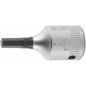 Stahlwille 6-szög rátűzőkulcs, 1/4" rövid 3 mm