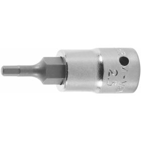 Holex 6-szög rátűzőkulcs, 1/4" rövid 2,5 mm