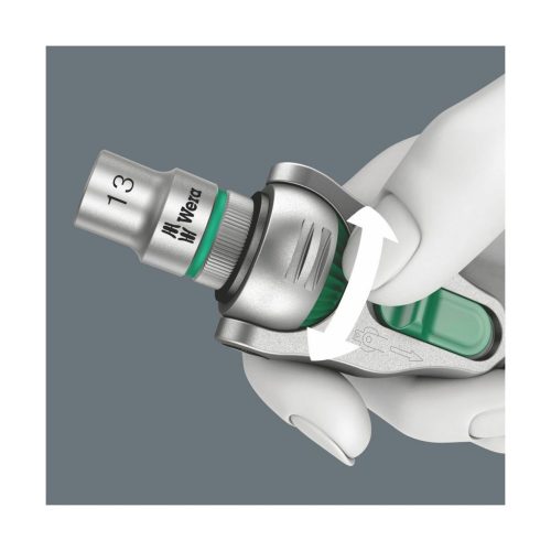 „Zyklop Speed“ irányváltós finomfogazású kerepes hajtószár, 1/4 col, billenőfejjel és kioldóval