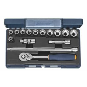   Garant Dugókulcs készlet 3/8" négyszög 15 darabos 12