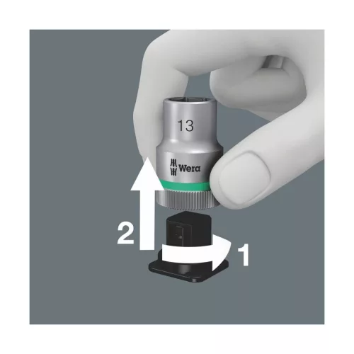Wera Dugókulcs készlet 3/8" négyszög 29 darabos S