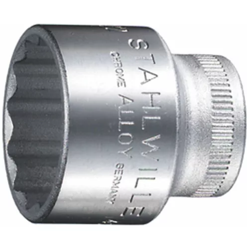 Stahlwille 12-szög dugókulcs fej, 3/8" 20 mm