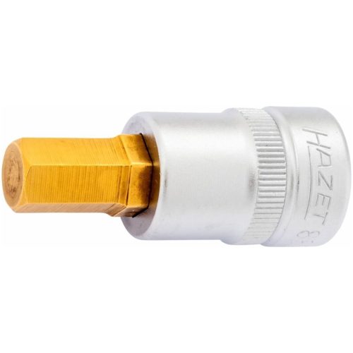 Hazet 6-szög rátűzőkulcs 3/8", hosszú TiN bevonattal 10 mm