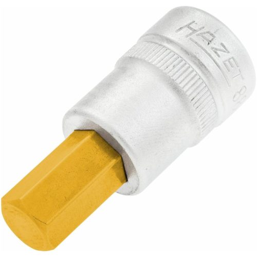 Hazet 6-szög rátűzőkulcs 3/8", hosszú TiN bevonattal 10 mm
