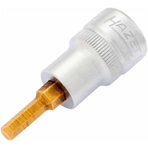 Hazet 6-szög rátűzőkulcs 3/8", hosszú TiN bevonattal 4 mm
