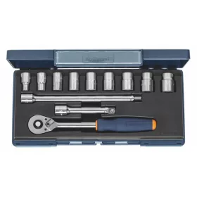 Dugókulcs készlet 1/2 col négyszög 12 darabos 6