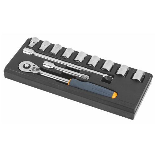 Dugókulcs készlet 1/2 col négyszög 12 darabos 6