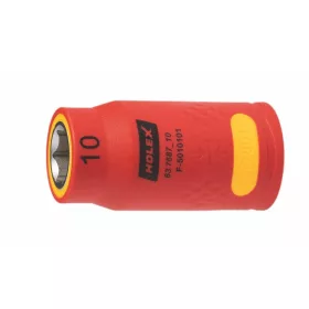   Holex 6-szög dugókulcs fej, 3/8" teljesen szigetelt 10 mm