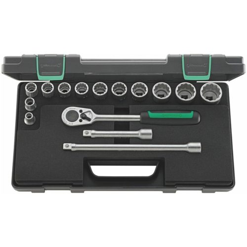 Stahlwille Dugókulcs készlet 1/2" négyszög 15 darabos 12