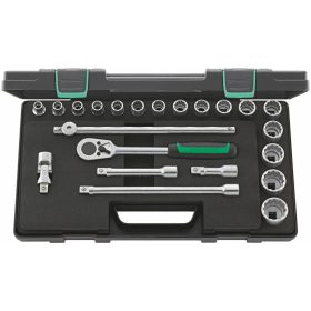   Stahlwille Dugókulcs készlet 1/2" négyszög 22 darabos 12