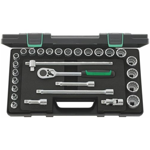 Stahlwille Dugókulcs készlet 1/2" négyszög 28 darabos 12