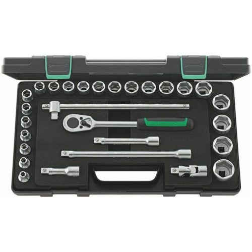 Stahlwille Dugókulcs készlet 1/2" négyszög 28 darabos 6