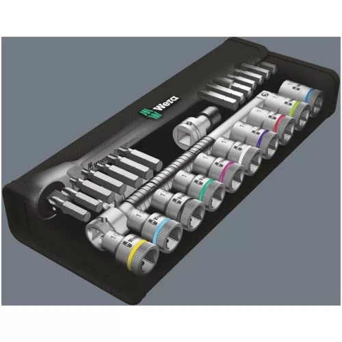 Wera Dugókulcs készlet 1/2" négyszög 28 darabos P