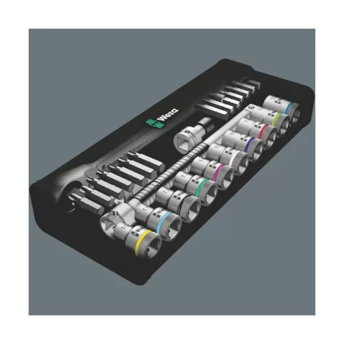 Wera Dugókulcs készlet 1/2" négyszög 28 darabos P