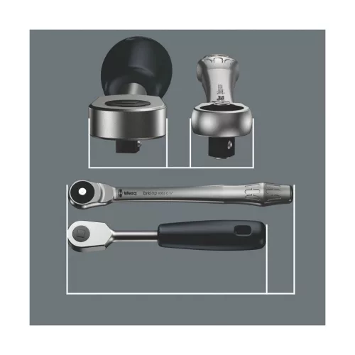 Wera Dugókulcs készlet 1/2" négyszög 28 darabos P