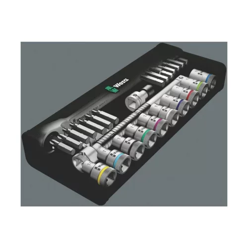 Wera Dugókulcs készlet 1/2" négyszög 28 darabos S