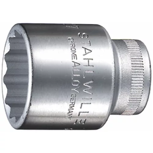 Stahlwille 12-szög dugókulcs fej, 1/2" 8 mm