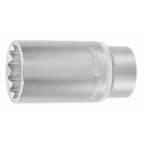 Holex 12-szög dugókulcs fej, hosszú, 1/2" Colos kivitel 1.3/16"