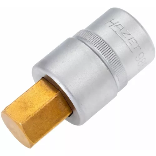 Hazet 6-szög rátűzőkulcs, 1/2" TiN bevonattal 17 mm