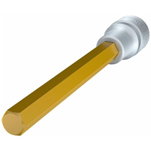Hazet 6-szög rátűzőkulcs, 1/2", hosszú TiN bevonattal 10 mm