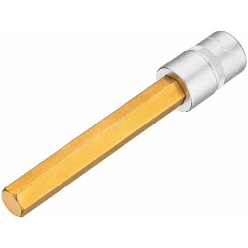 Hazet 6-szög rátűzőkulcs, 1/2", hosszú TiN bevonattal 14 mm