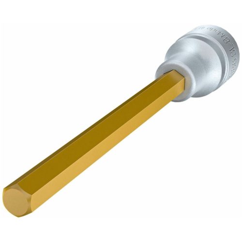 Hazet 6-szög rátűzőkulcs, 1/2", hosszú TiN bevonattal 8 mm