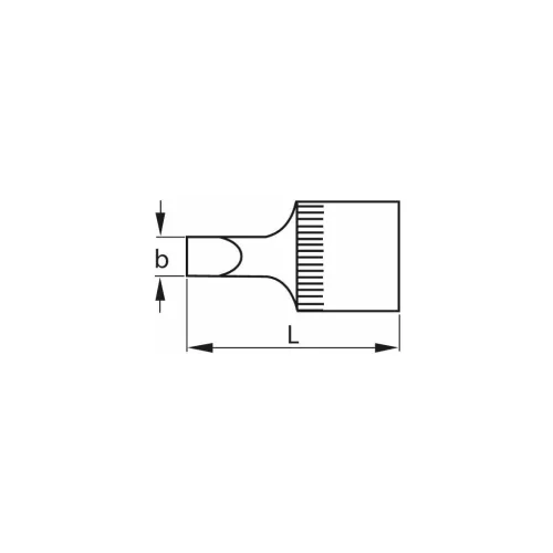 Ko-ken Lapos rátűzőkulcs, 1/2" 16 mm