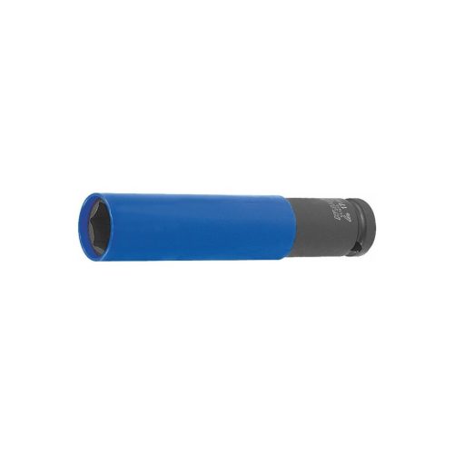 IMPACT dugókulcs fej, 6-szög, 1/2 col hosszú, Surface Drive nylon hüvellyel 19 mm