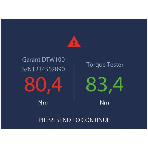Garant Elektronikus nyomatékellenőrző készülék HCT 350 N·m