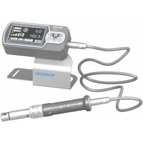   Gedore Elektronikus nyomaték- /szögelfordulás-kulcs, külön kijelzővel és összekötő kábellel E-Torc QR 12 N·m